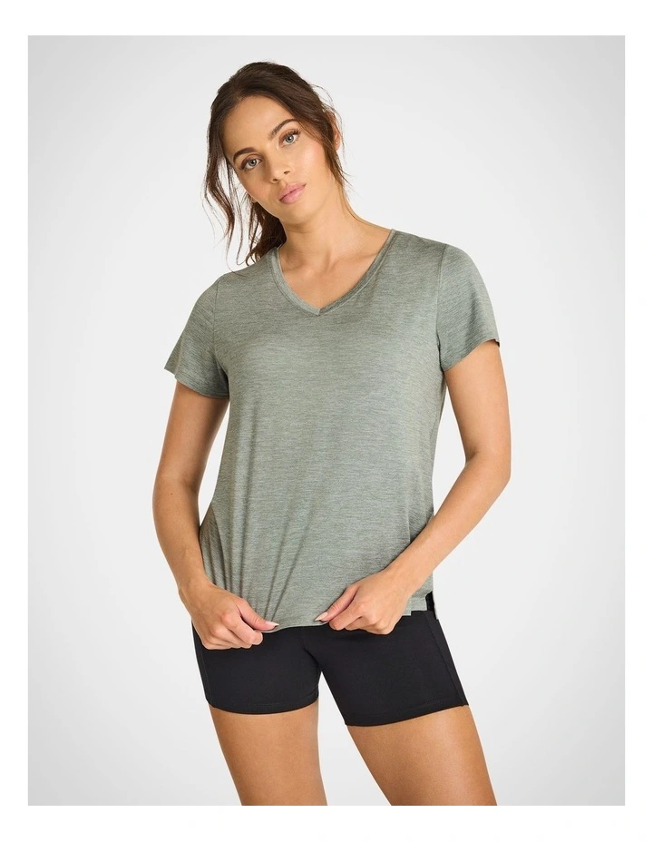 In Motion Tee in Sage