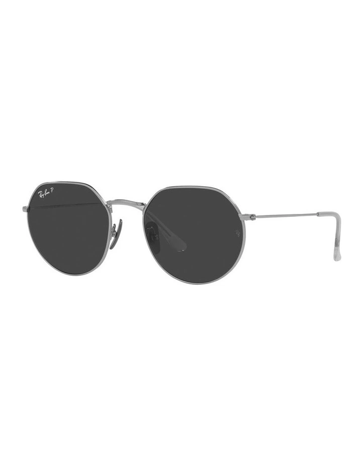 0RB8165 Polarised Sunglasses in Silver