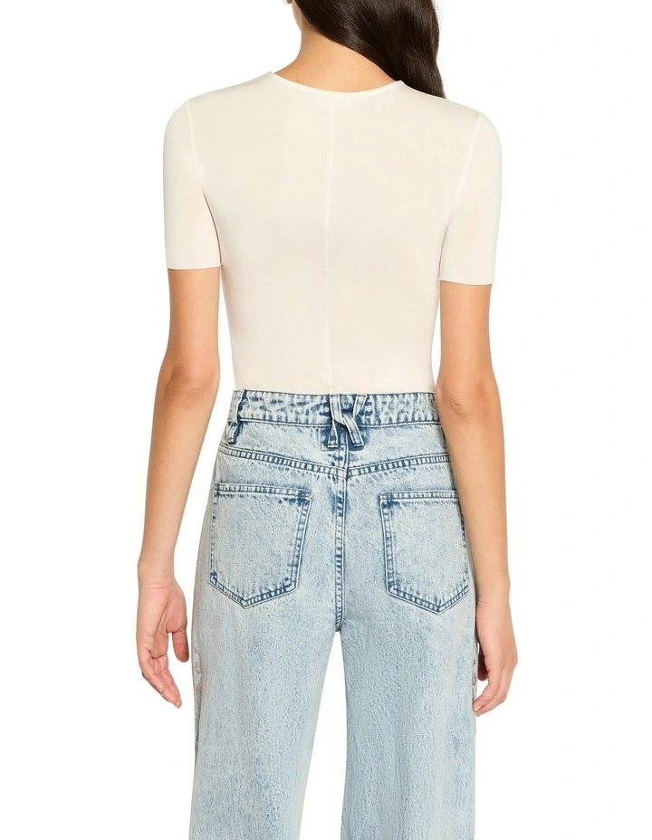 In Orbit Top in White