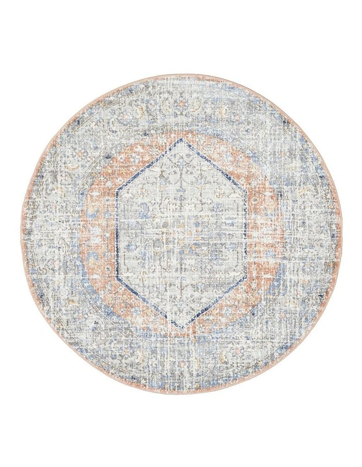 Mayfair Lorissa Round Rug in Multi