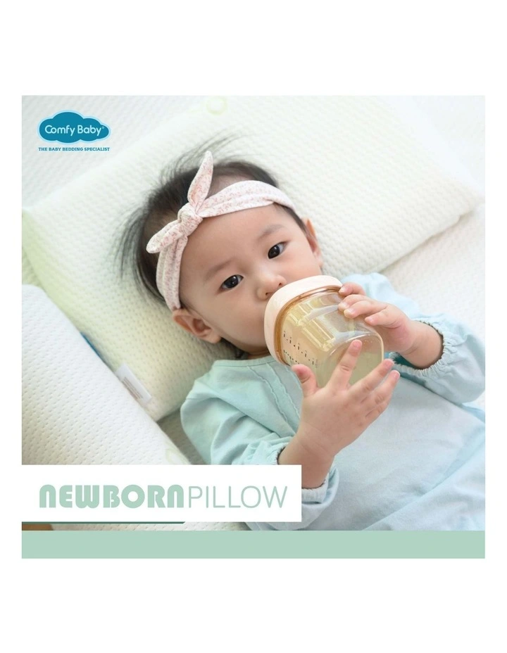 New Born Baby Pillow (0-24 Months) in White