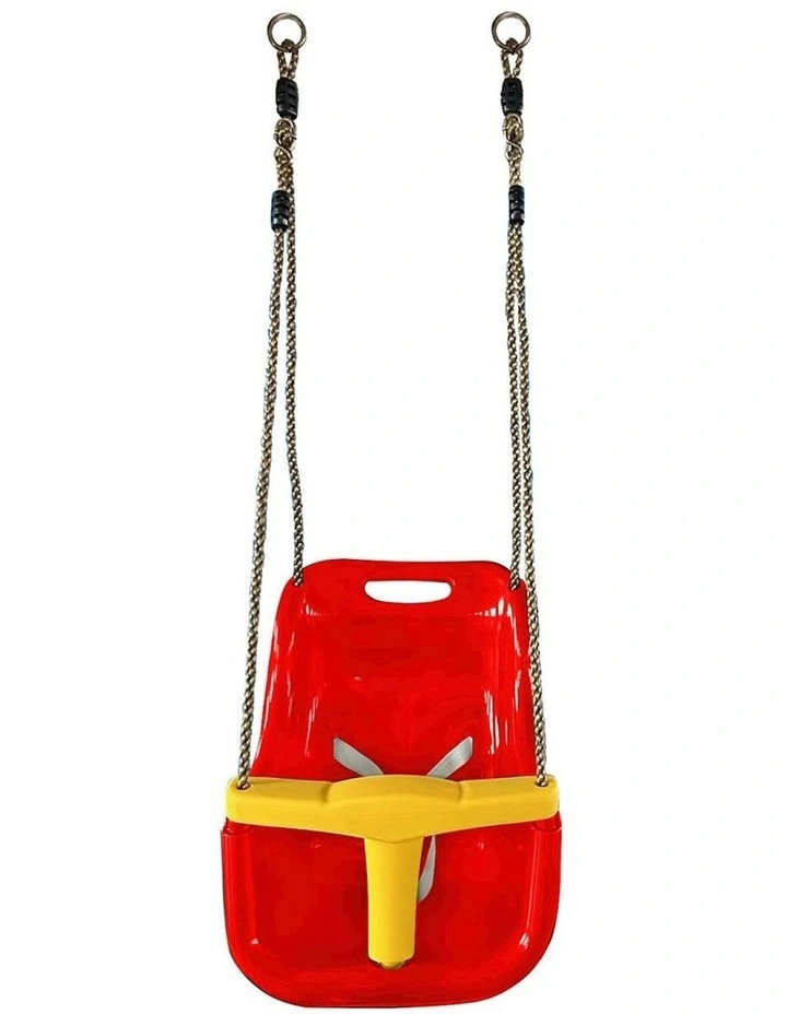 Baby Seat Short Rope 54cm in Red/ Yellow