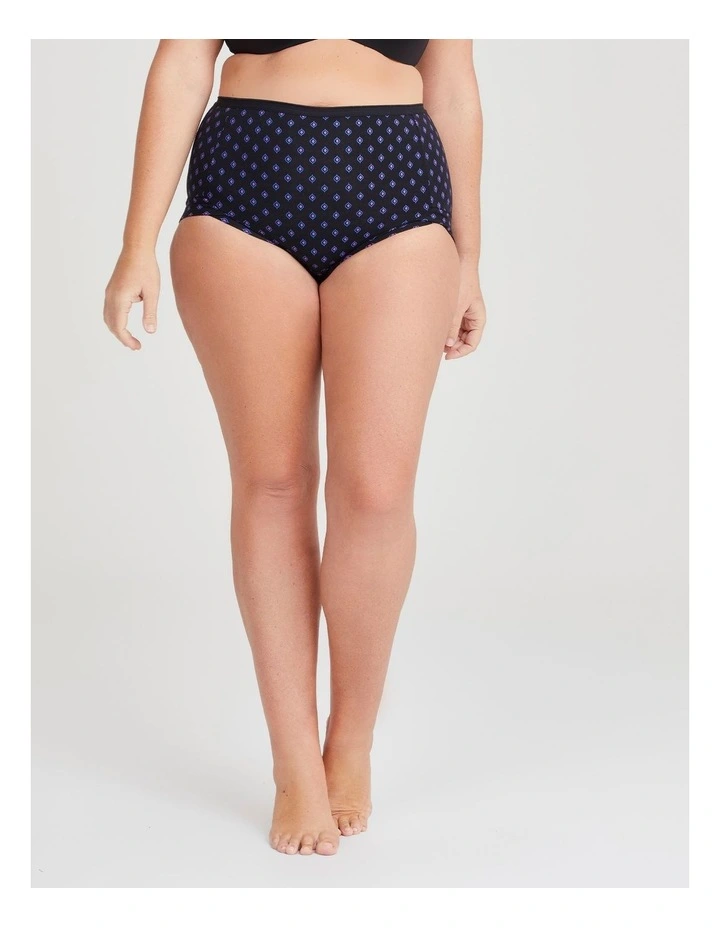 Bamboo Spot Briefs 2 Pack in Geo Print
