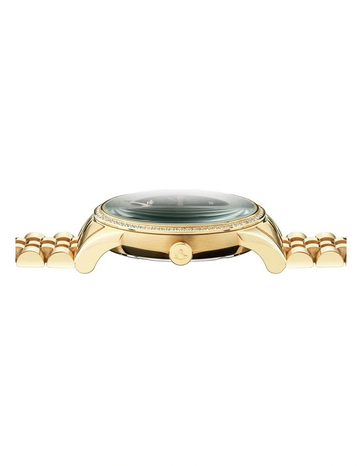 The Wallace Stainless Steel Watch in Gold