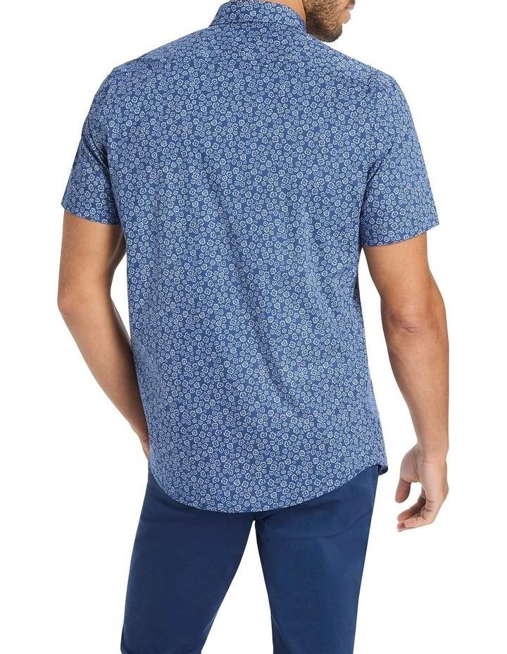 Floral Of The Story Shirt in Estate in Blue