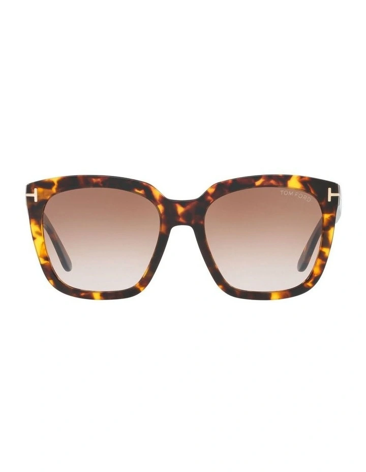 FT0502 Sunglasses in Brown