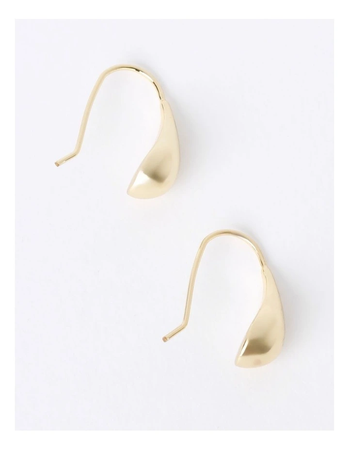 Small Teardrop Earring in Gold