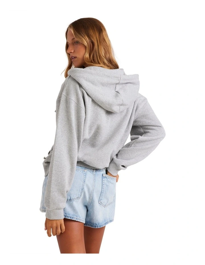 Endless Days Zip Hoodie in Heritage Heather