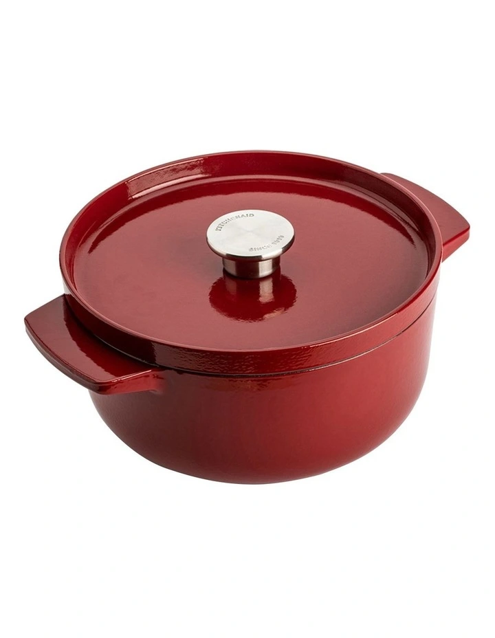 Covered Casserole 22cm/3.3L in Empire Red