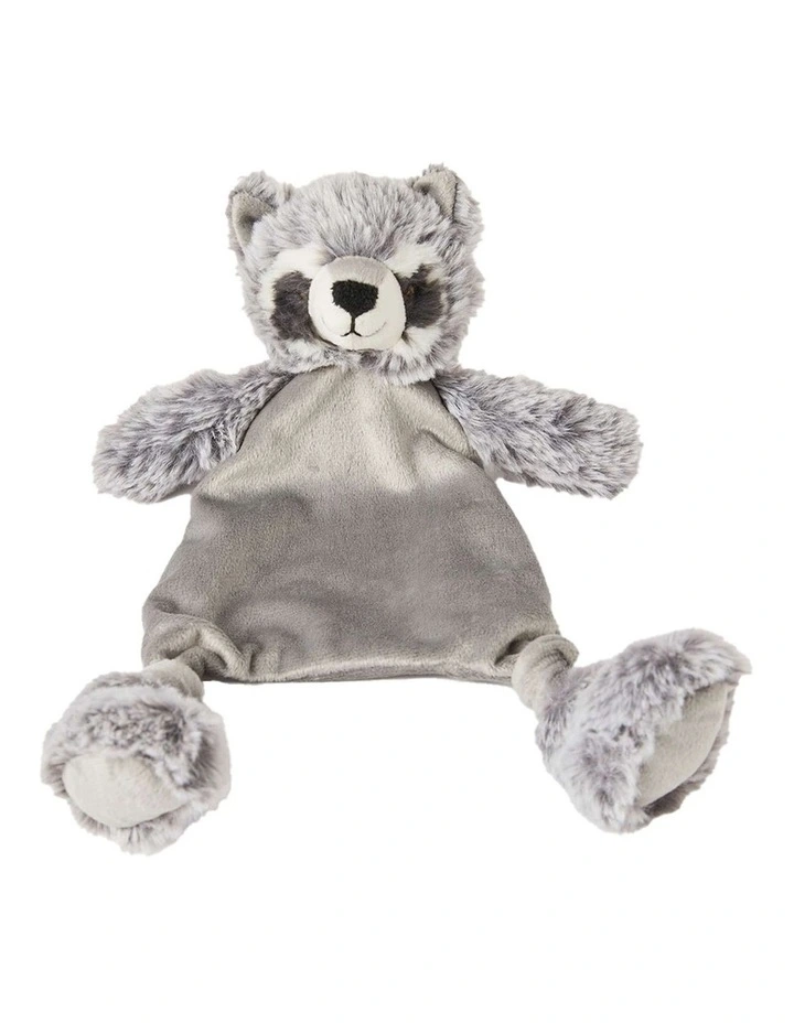 34cm Rupert Racoon Comforter in Grey