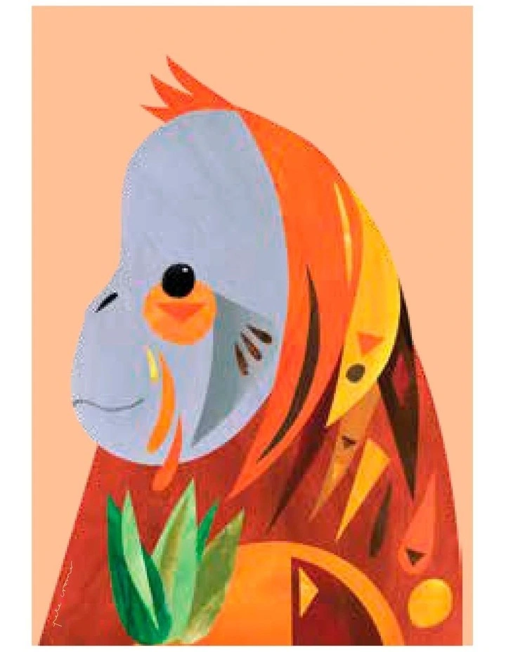 Pete Cromer Wildlife Tea Towel 50x70cm Orangutan