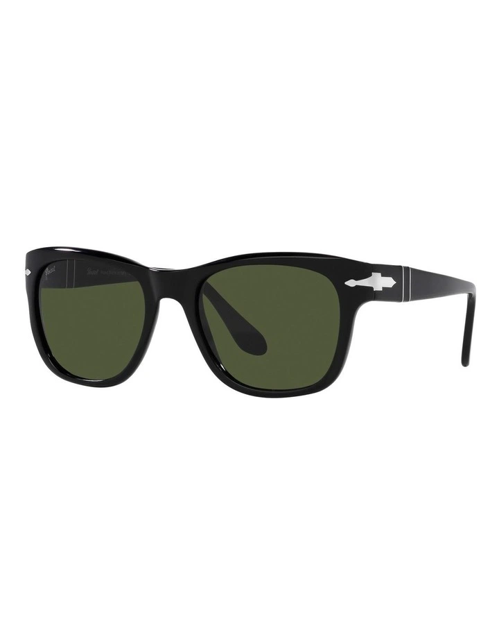 PO3313S Sunglasses in Black