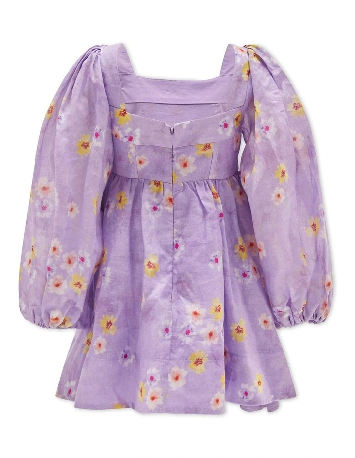 Devi Corset Mini Dress in Daisy