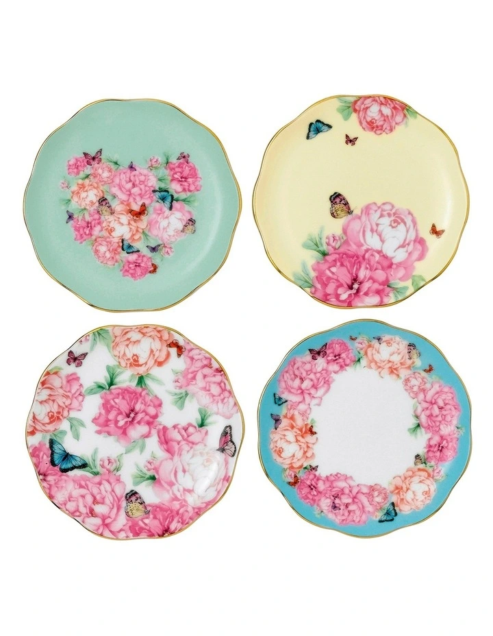 Miranda Kerr 20cm Set of 4 Mixed Plates Multi