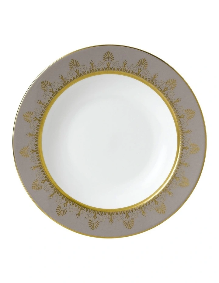 Anthemion 23cm Rim Soup Plate Grey