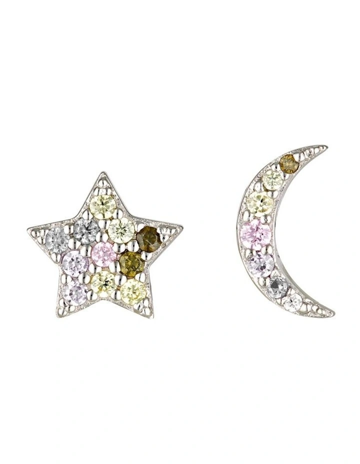 Neapolitan Nights Silver Earrings