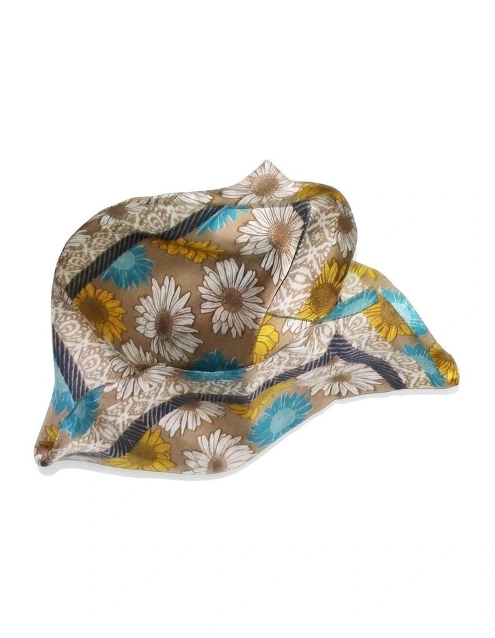 Amity Hair Scarf in Brown