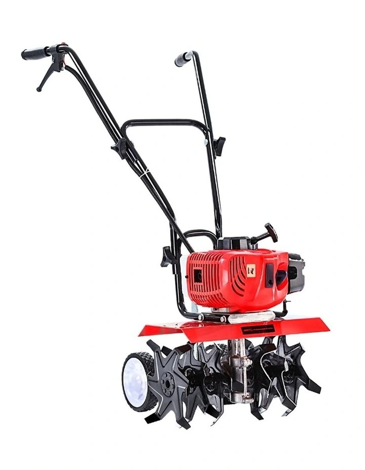 65CC Cultivator Tiller Rotary Garden in Red/Black