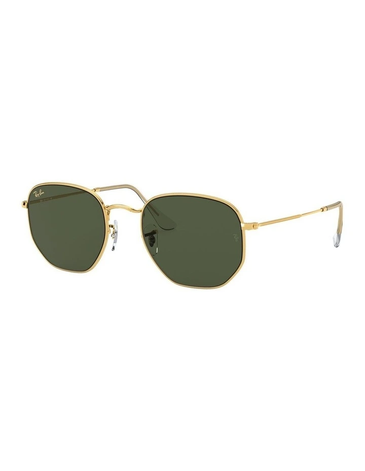 Hexagonal Legend Gold Gold RB3548 Sunglasses