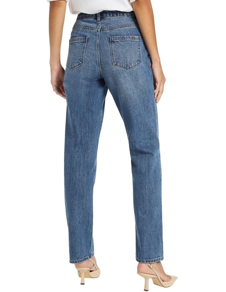 Verona Straight Leg Jean in Blue