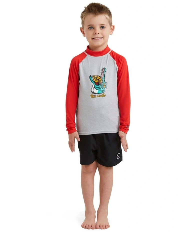 Straya Rash Vest in Red