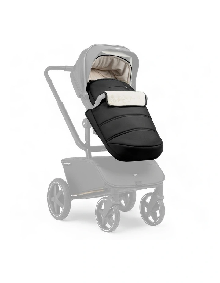 Foot Muff Pram in Black