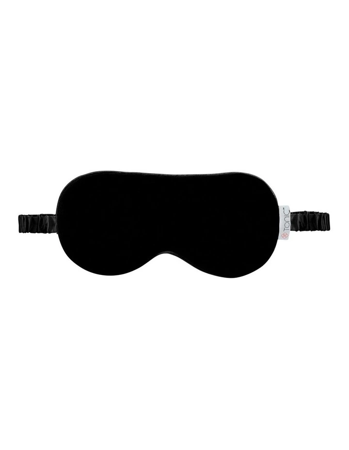 Luxe Velvet Eye Mask in Black
