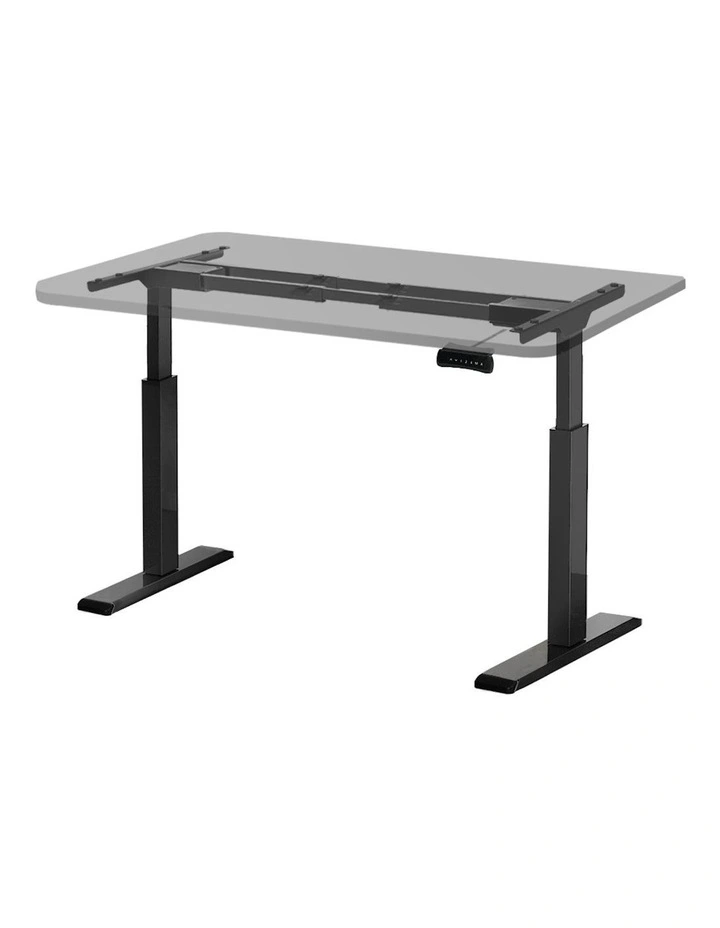 Standing Desk Motorised Frame Only in Black
