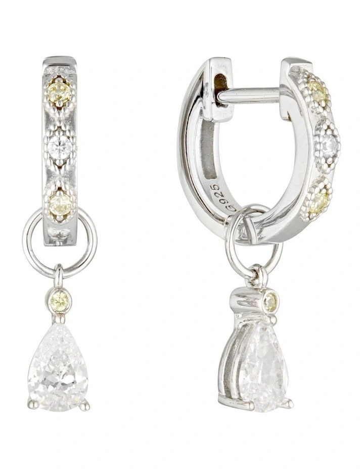 Sherbert Shimmer Silver Earring