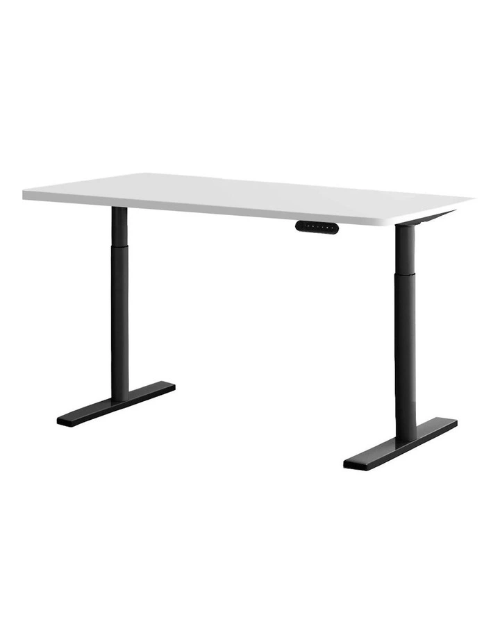 Motorised Electric Standing Desk 120cm in White