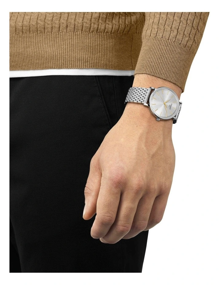 Everytime 40mm T1434101101101 Watch in Silver