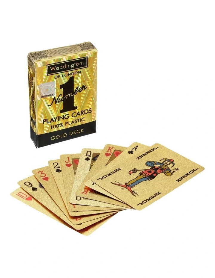 Waddingtons Gold Edition Playing Cards