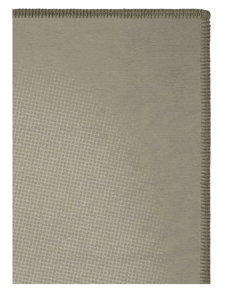 Gravity Washable Chenille Area Rug in Bone