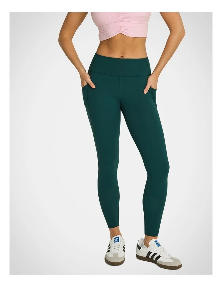 Luxesoft Pocket Full Length Tights in Aspen