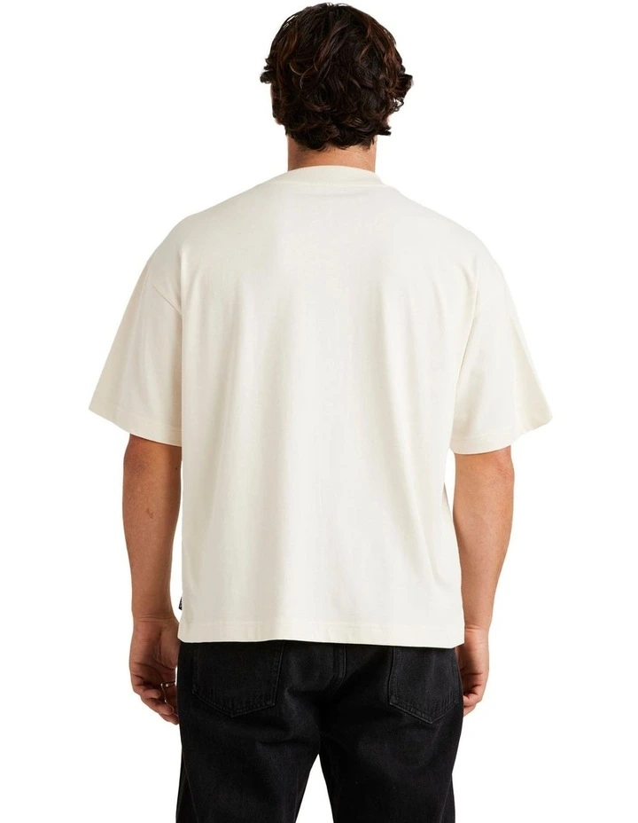 Strike Off T-shirt in Unbleached