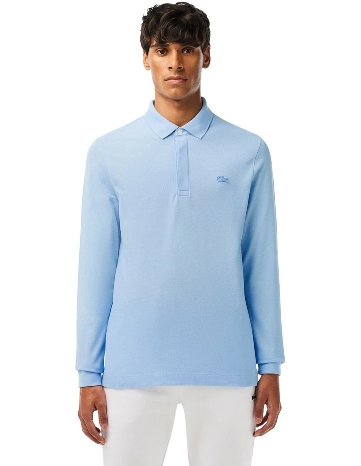 Long Sleeve Paris Polo Shirt in Overview
