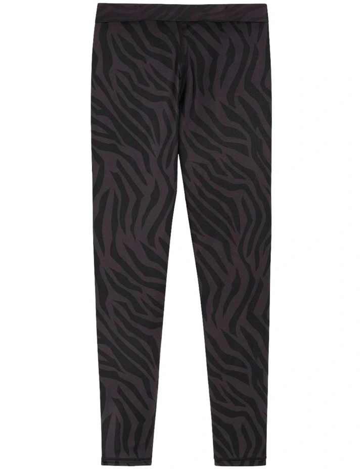 Animal Remix High Waist 7/8 Tight in Black