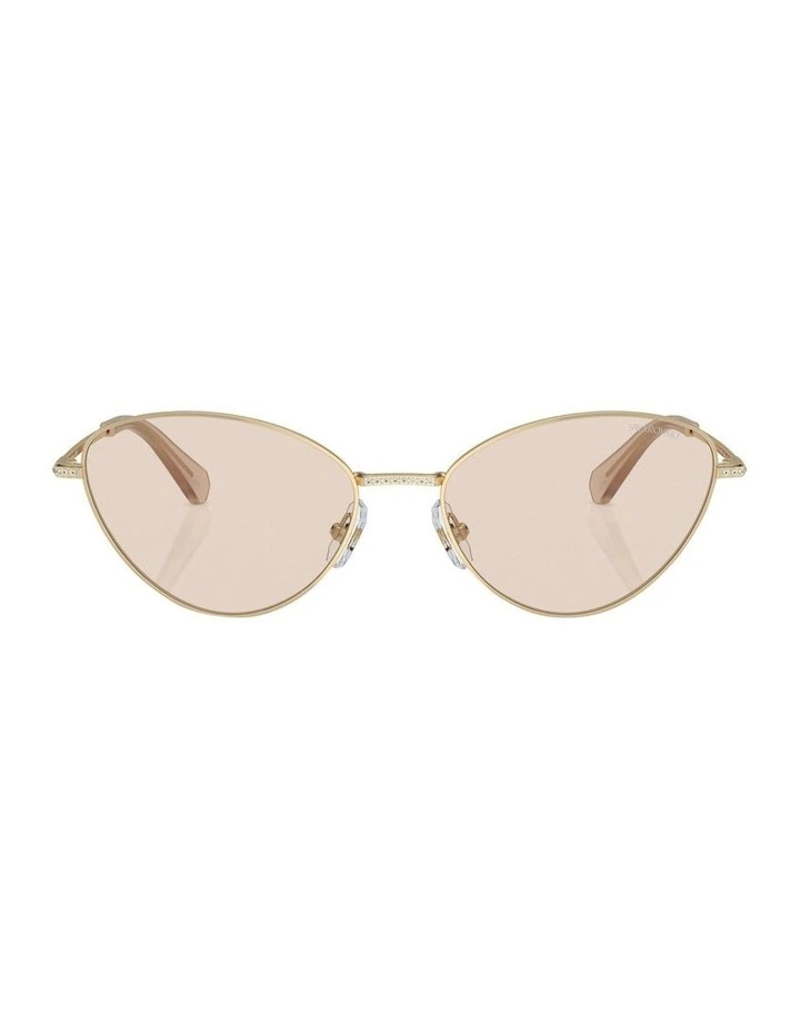 SK7014 Sunglasses in Gold