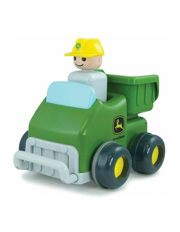 Push & Go Truck Kids/Boys Vehicle Dump/Tilt Box Toys/Play 12months Green