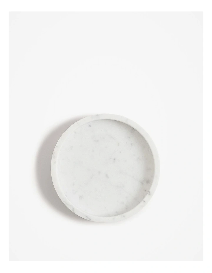 Loft Round Tray in Snow