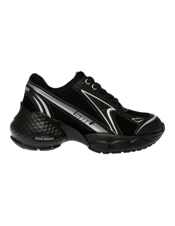 Satellite Sneakers in Black/Silver