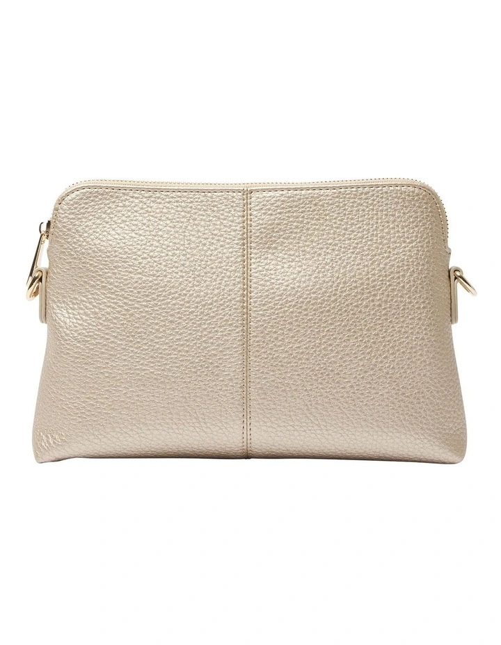 Asha Crossbody Bag in Light Gold Pebble