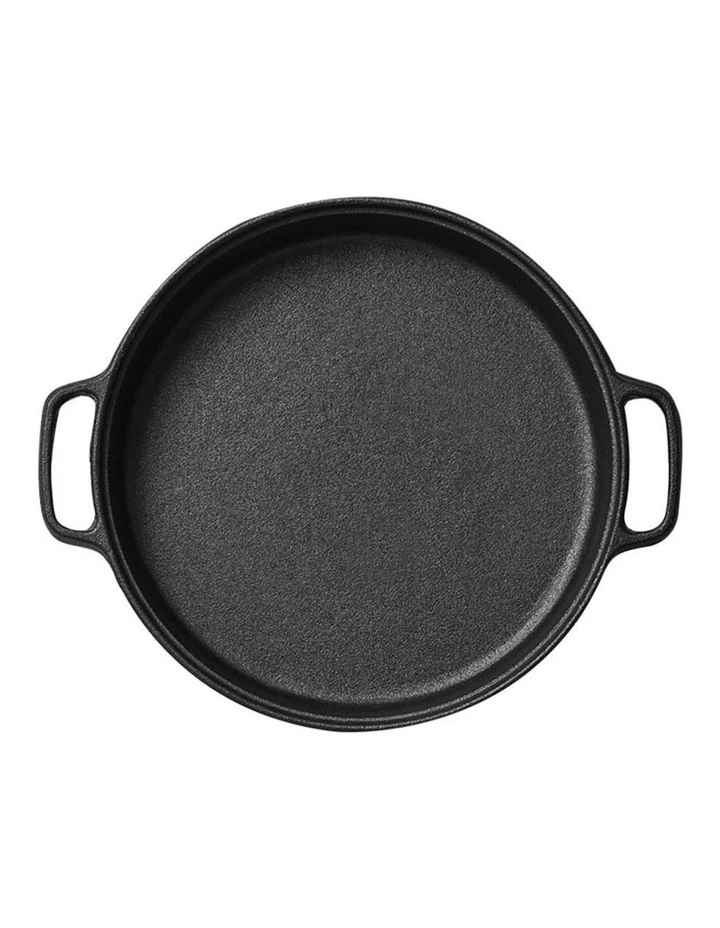 Cast Iron Frying Pan 30cm in Black