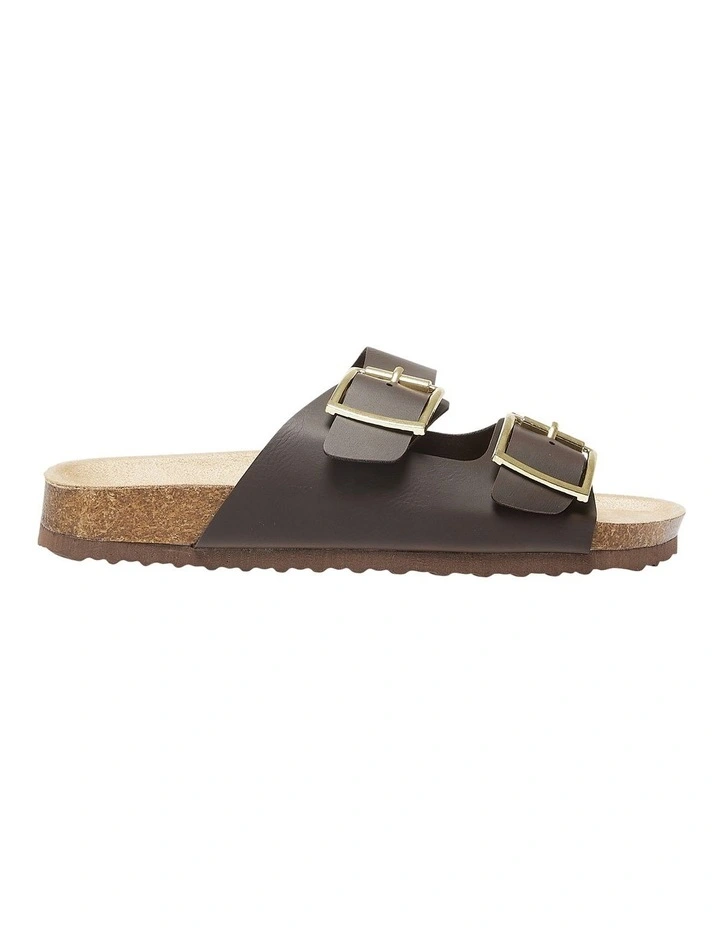 Easton Sandals in Brown Smooth