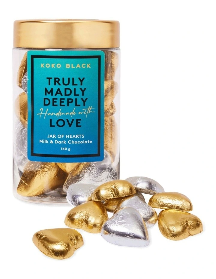 Jar of Hearts Milk and Dark Chocolate