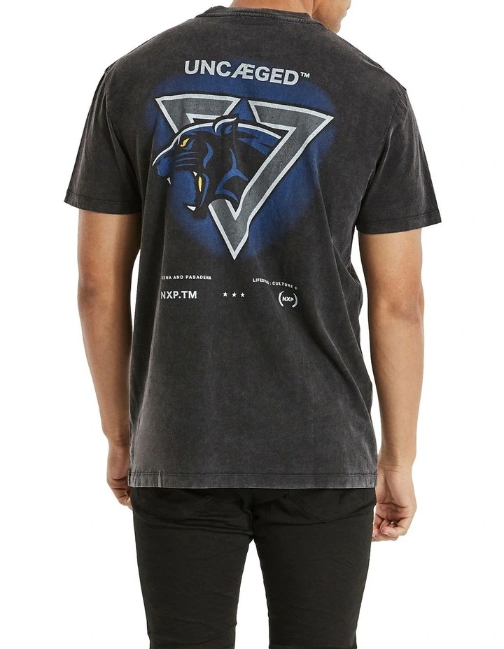 Uncaged Relaxed Tee in Grey