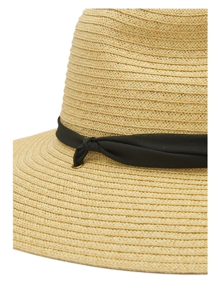 Cora Fedora Hat in Natural
