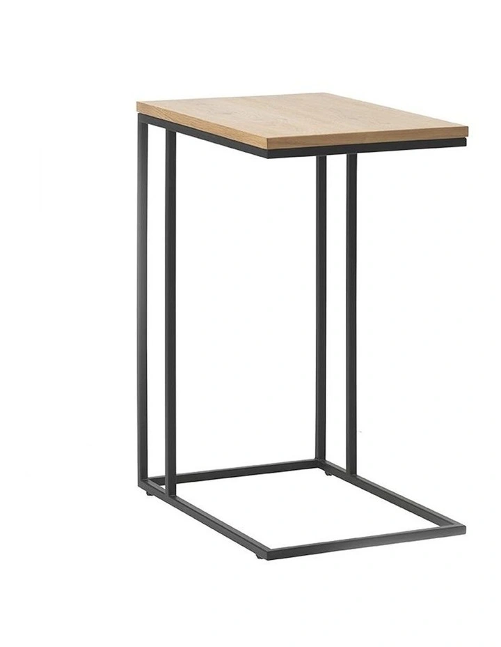 Rivoli Laptop Table in Natural/Black