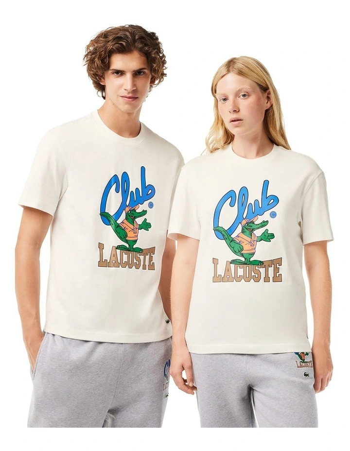 Winter Elevated Graphic T-shirt in Flour