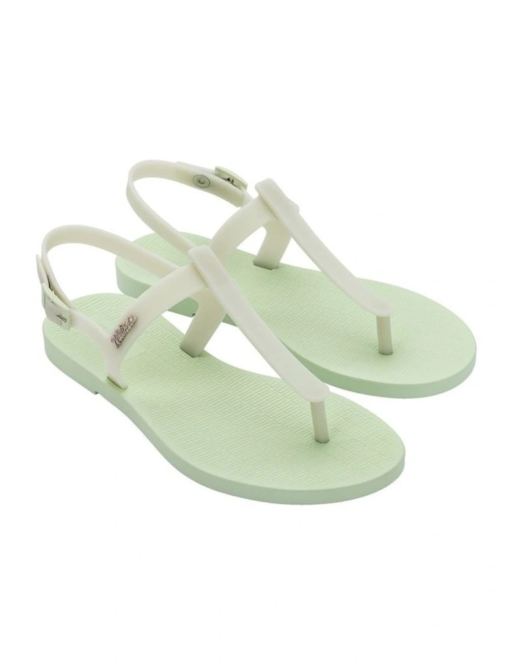 Melissa Sun Ventura Sandal in Light Green